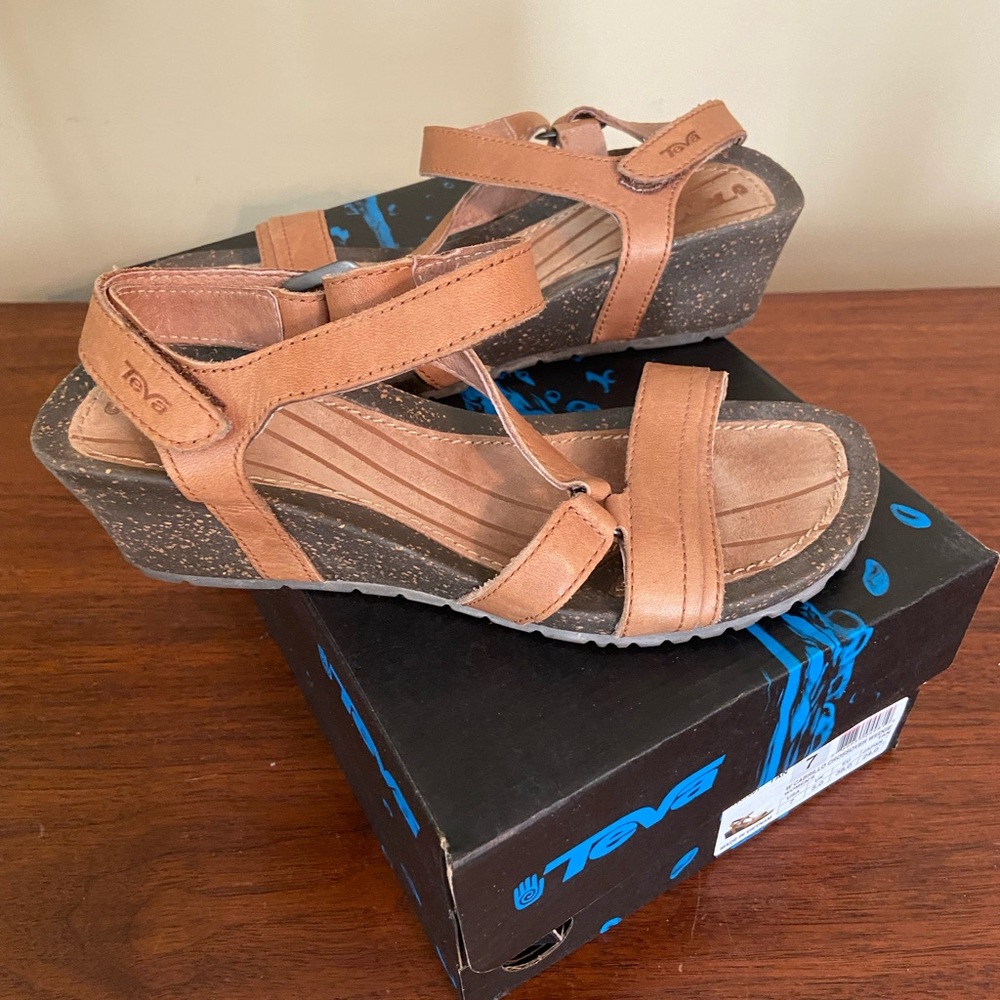 Teva Women's Brown Strappy Sandals